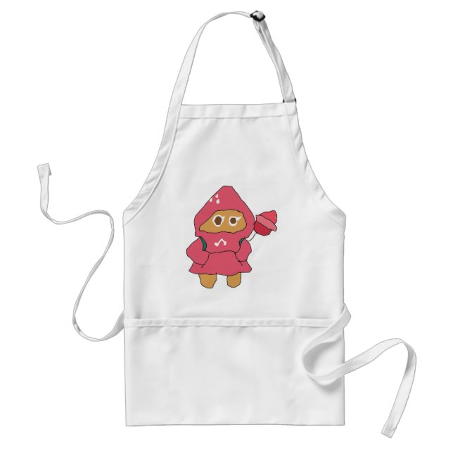Tablier Ms Paint cookie run cookie fraise (Devant)