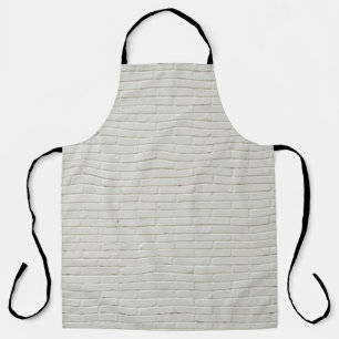 Tablier Mur de briques blanches