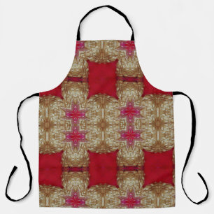 Tablier Mur en ciment motif or closeabstrait, antique, un