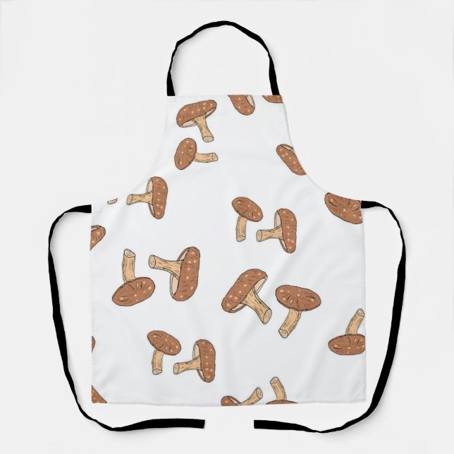 Tablier Mushroom pattern (Recto)