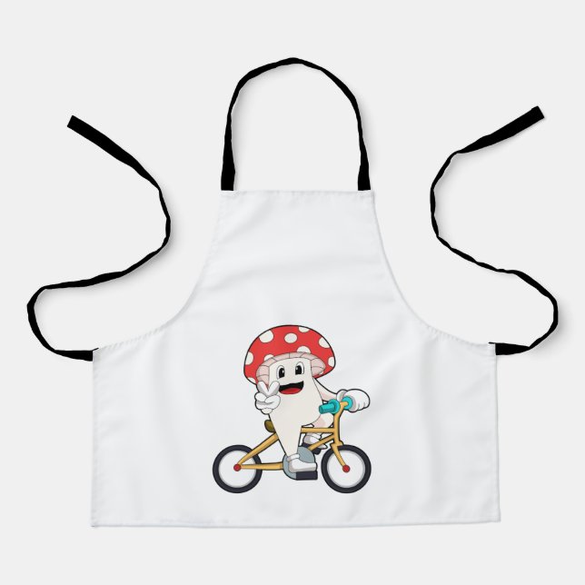 Tablier Mushroom with Bicycle.PNG (Recto)