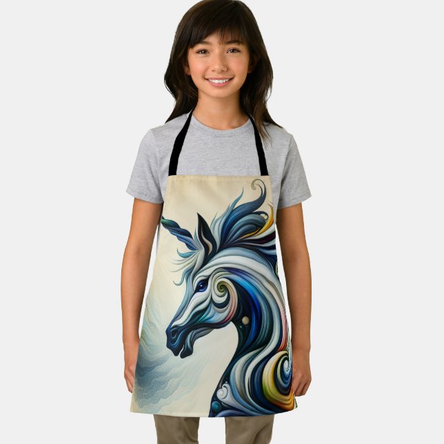 Tablier Mystic Unicorn Swirl (Insitu)