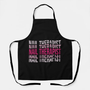 Tablier Nail Therapeuist Nail Artist Nail Tech Nai