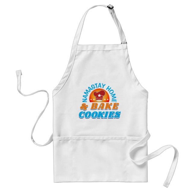 Tablier Namastay Cookies de la maison et du pain (Devant)