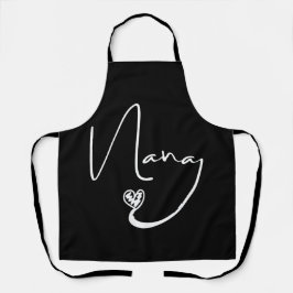 Tablier Nana For Women Grandma Cadeaux De Noël Grandkids
