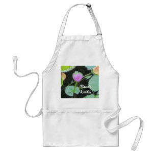 Tablier Nanas Cuisine Jolie Eau Rose Lily Photo Fleur