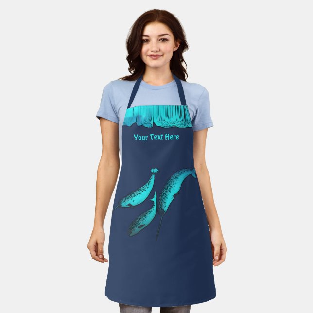 Tablier Narwhal Sous La Glace (Porté)