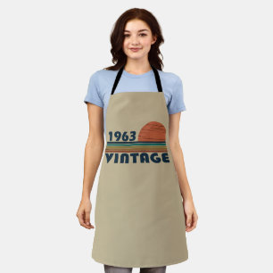 Tablier Né en 1963 anniversaire vintage