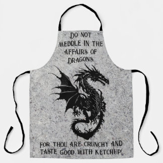 Tablier Ne pas Meddle Dragon