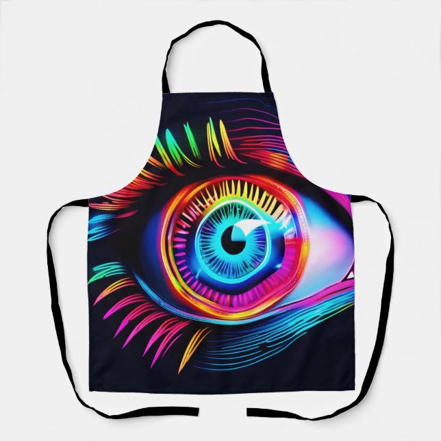 Tablier Neon Eye Dream (Recto)