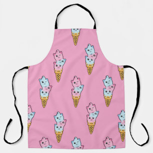 Tablier Neon Ice Cream : Amusement urbain pour les enfants