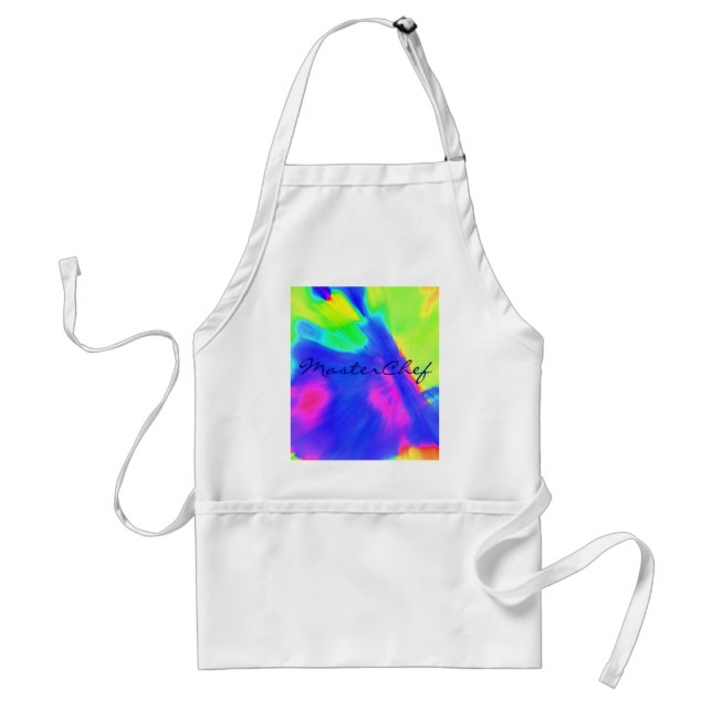 Tablier "Neon Lights" MasterChef Apron - Personnalisable (Devant)