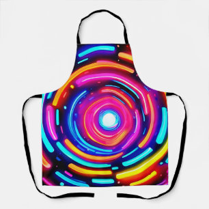Tablier Neon Spiral Light Art