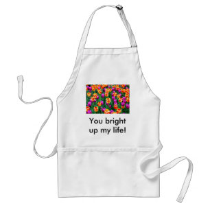 Tablier Neon Tulips Apron