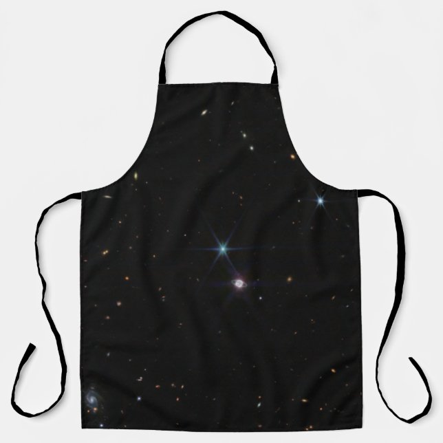 Tablier Neptune système de anneau centaines de galaxies We (Recto)