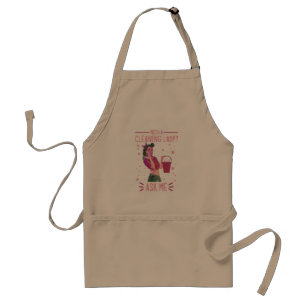 Tablier Nettoyage Lady Ménagère Ménagère Entretien Net
