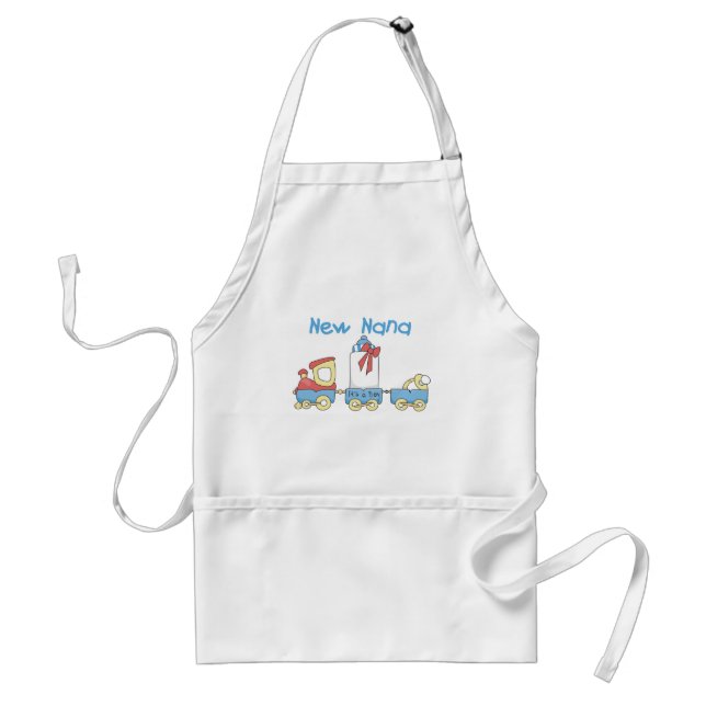 Tablier New Nana - Train Tshirts et cadeaux (Devant)