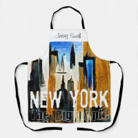 New York La Grande Pomme Peinture Abstraite