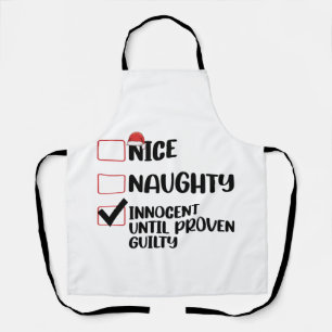 Tablier Nice Naughty Innocent Jusqu'À La Culpabilité Prove