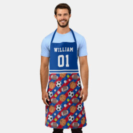 Tablier N'importe quelle couleur - Multi Ball Sports Apron