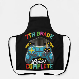 Tablier Niveau 7e année Diplômé Gaming Joueur