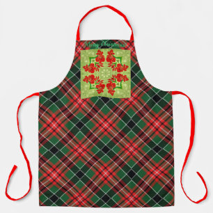 Tablier Noël, Amaryllis Apron