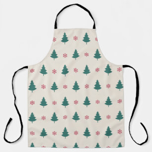 Tablier Noël Art Motif Un Petit Arbre De Noël