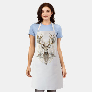 Tablier Noël Buck Vintage avec Holly et Baies