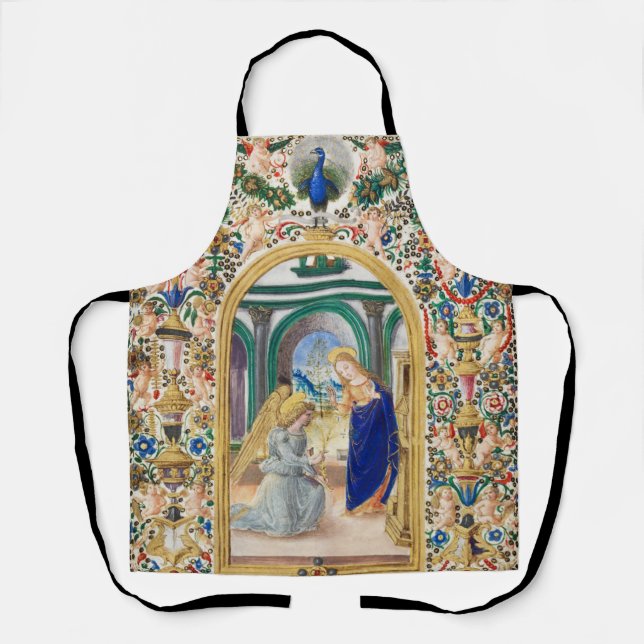 Tablier Noël Christian Vintage (Recto)