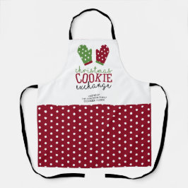 Tablier Noël Cookie Exchange Party Four Mitts