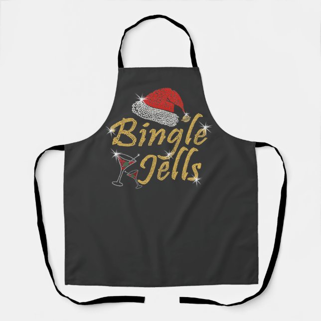 Tablier Noël de Bingle Jells Tipsy (Recto)
