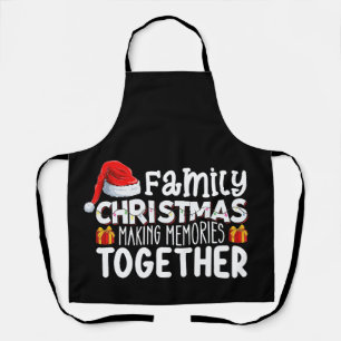 Tablier Noël en famille créant des souvenirs ensemble vaca