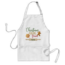 Noël - "Équipe de pâtisserie de Noël"- Personnalis