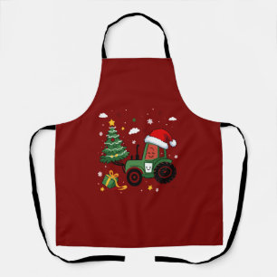 Tablier Noël laid Noël drôle de Père Noël Renne Camion 