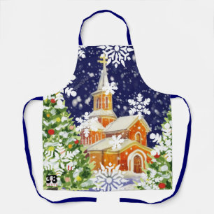 Tablier Noël orthodoxe