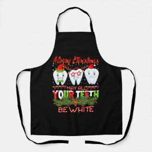 Tablier Noël Puissent Toutes Vos Dents Être Blanches Denta