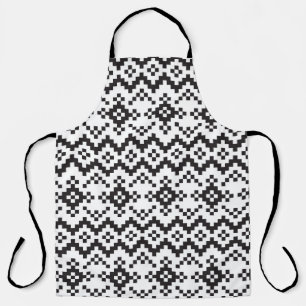 Tablier Noël Snowflakes Fair Isle Seamless Patternart