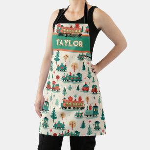 Tablier Noël Vintage personnalisé