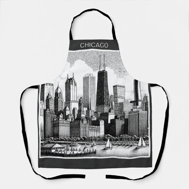 Tablier Noir de Chicago (Recto)