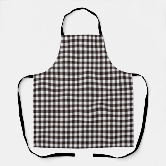 Tablier noir et blanc (Recto)