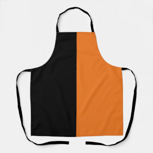 Tablier Noir et orange
