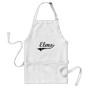 Tablier Nom classique de style d'Elmo