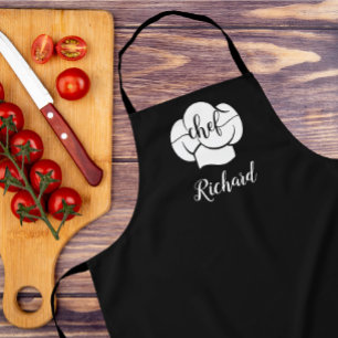 Tablier Nom du chef personnalisé Cadeau de cuisine pour ho