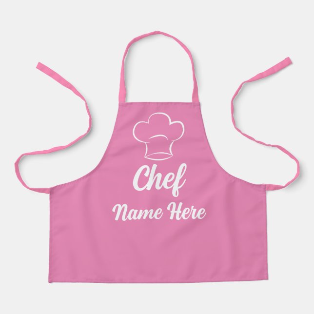 Tablier Nom du chef personnalisé Cuisine Amour Cuisine per (Recto)