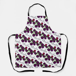 Tablier Nom du dessin de fruits de Blackberries motif