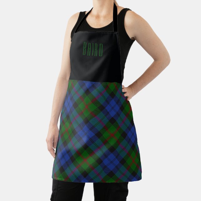 Tablier Nom du plan du chef Clan Baird Tartan (Insitu)