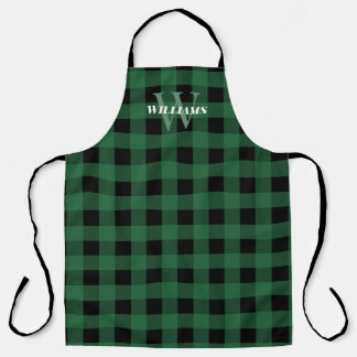 Tablier Nom et prénom du contrôle du Buffalo vert