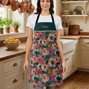 Tablier Nom floral 