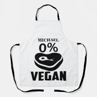 Tablier Nom personnalisé 0 % végétalien