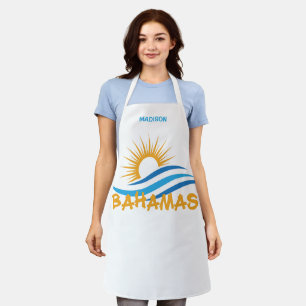 Tablier Nom personnalisé Bahamas